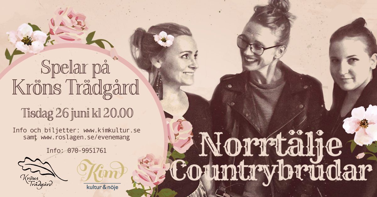 Norrtälje Countrybrudar på Kröns Trädgård