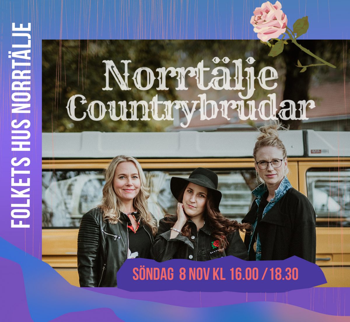 Livesändning med Norrtälje Countrybrudar