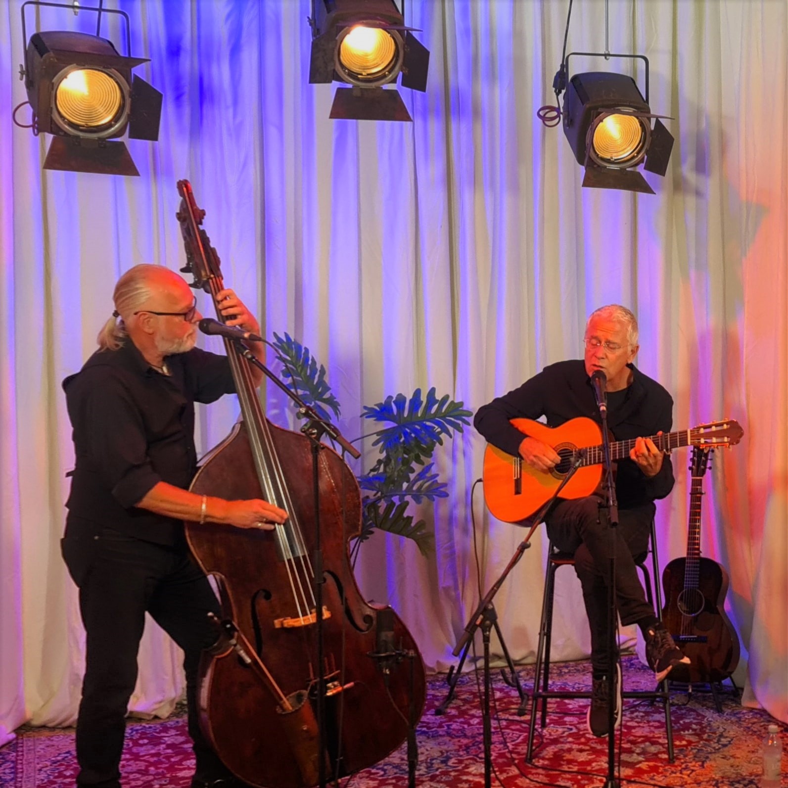 Livemusik med Mats Klingström och Hasse Larsson